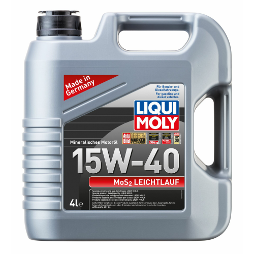 1949 LiquiMoly Мин. мот.масло MoS2 Leichtlauf 15W-40 (4л) - 4 л